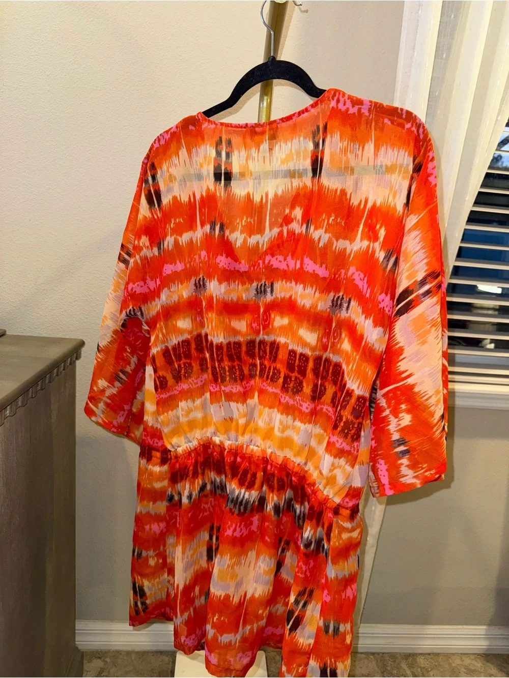 Bali Club Swim cover up with jewel neckline